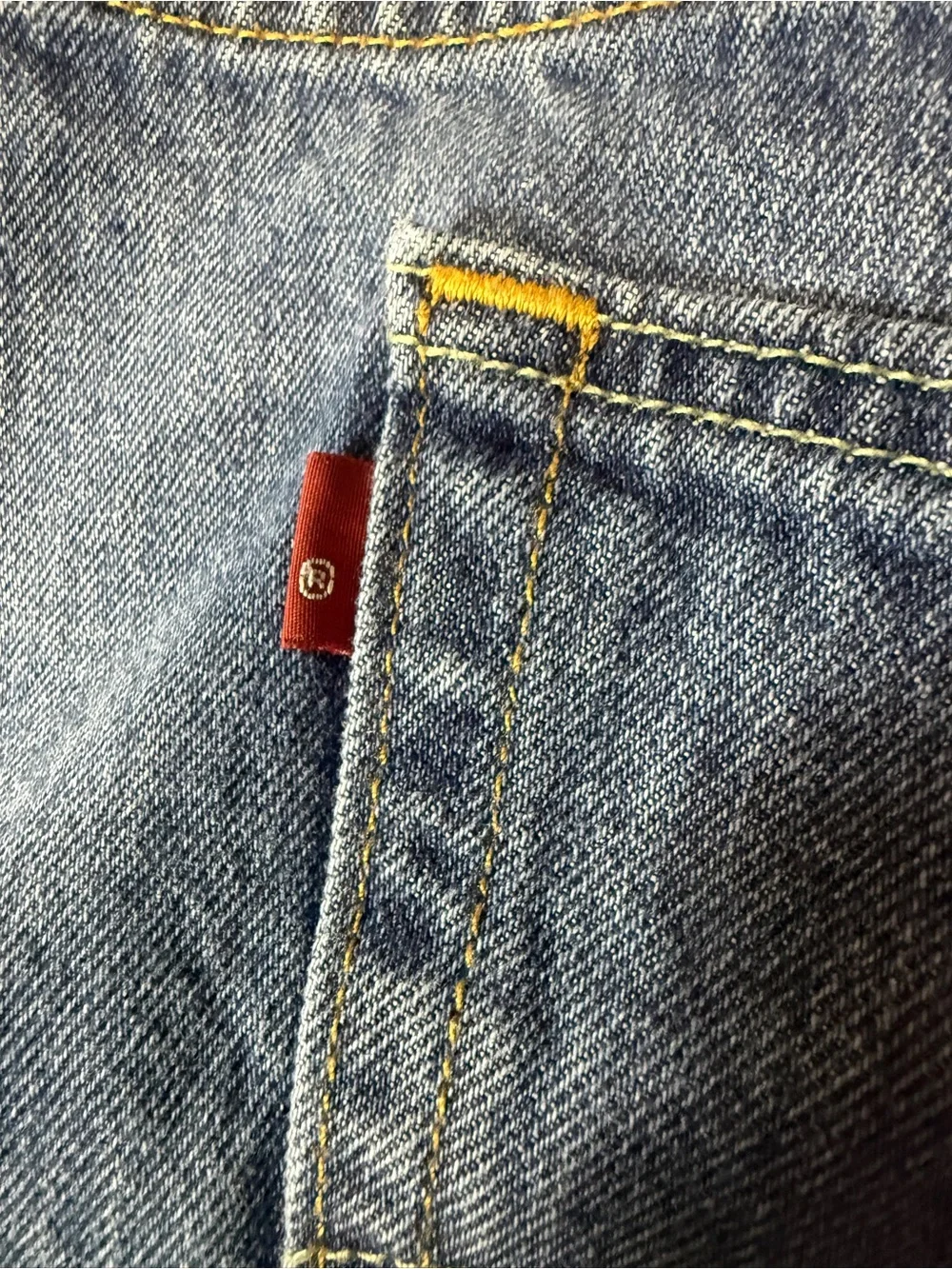 Levi's Men's Straight Leg Denim Jeans in Blue